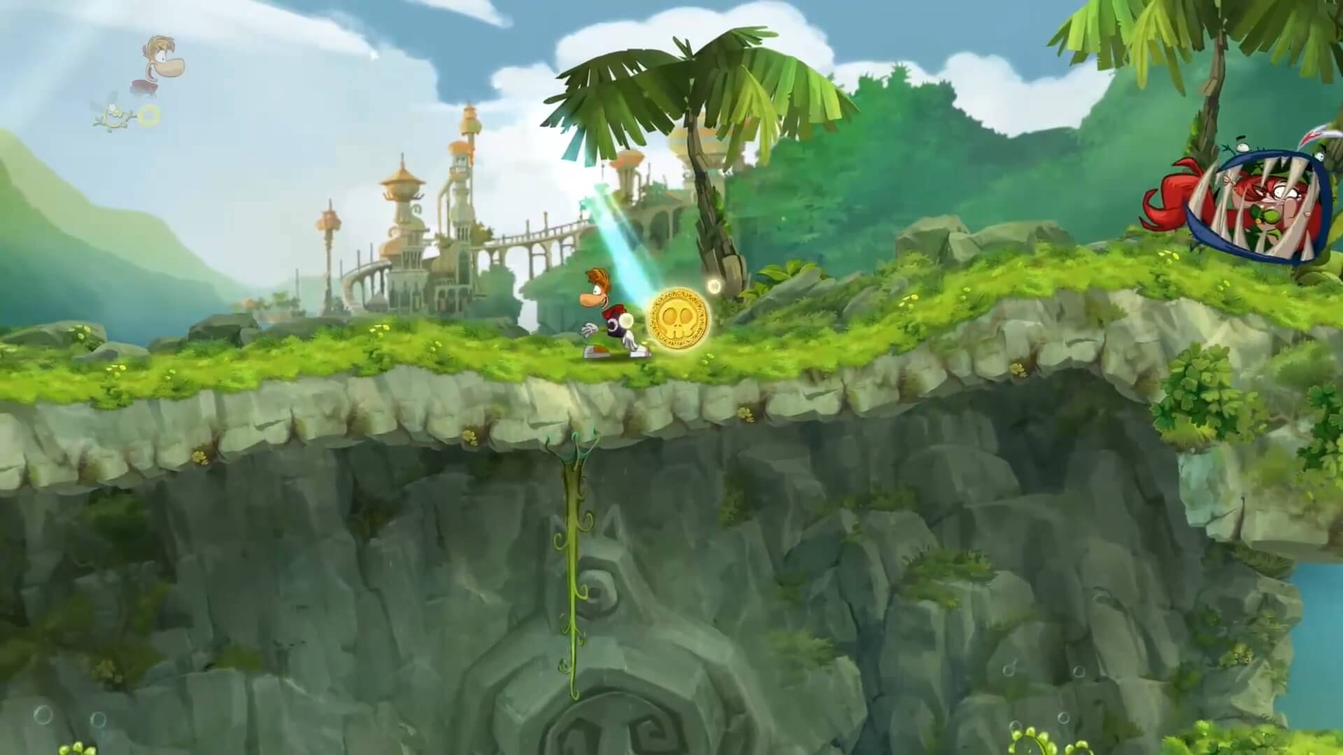Rayman Origins - геймплей игры Windows